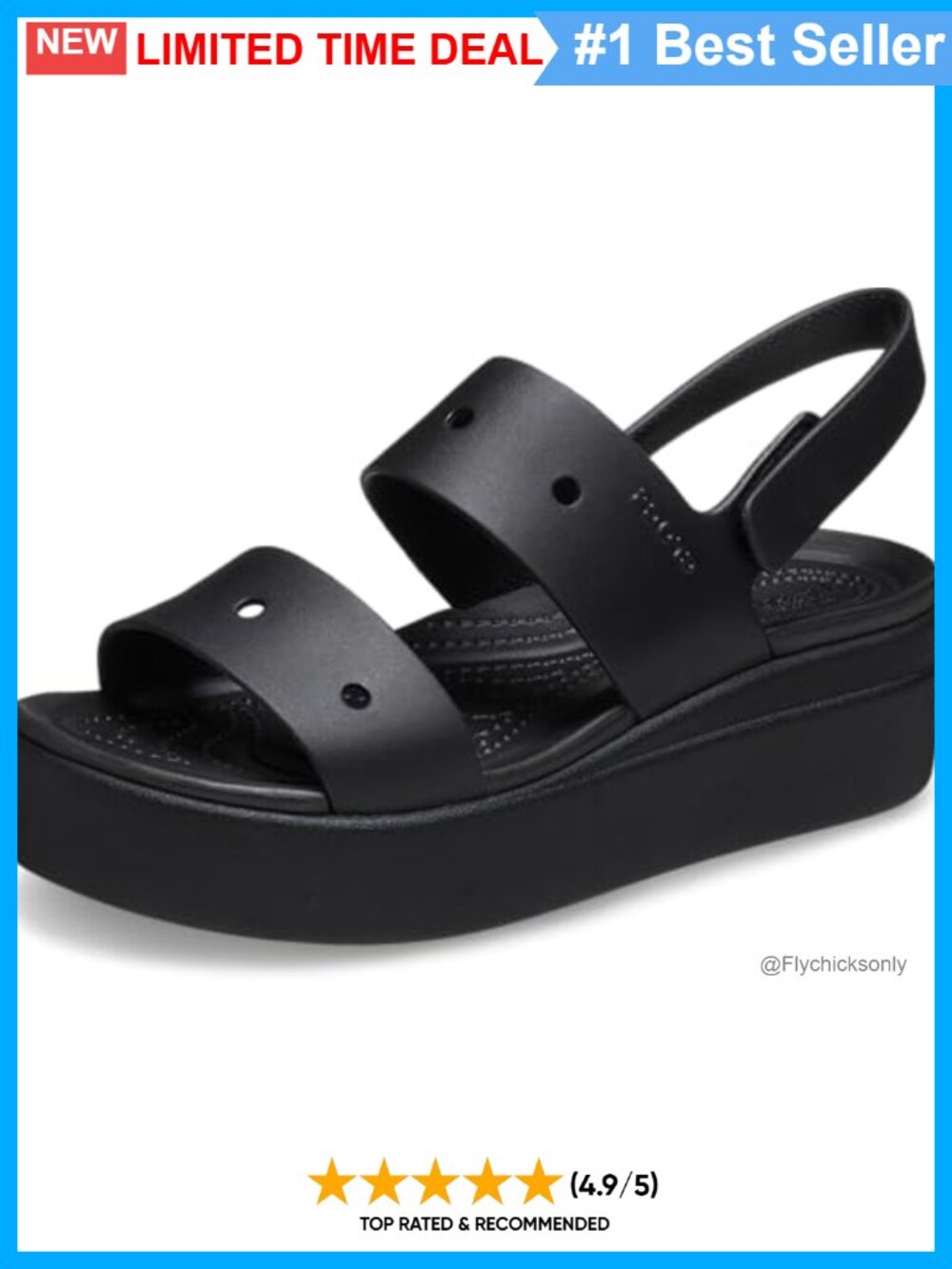 EVA Slip-On Platform Wedge Sandals Ankle Strap Slingback Open Toe